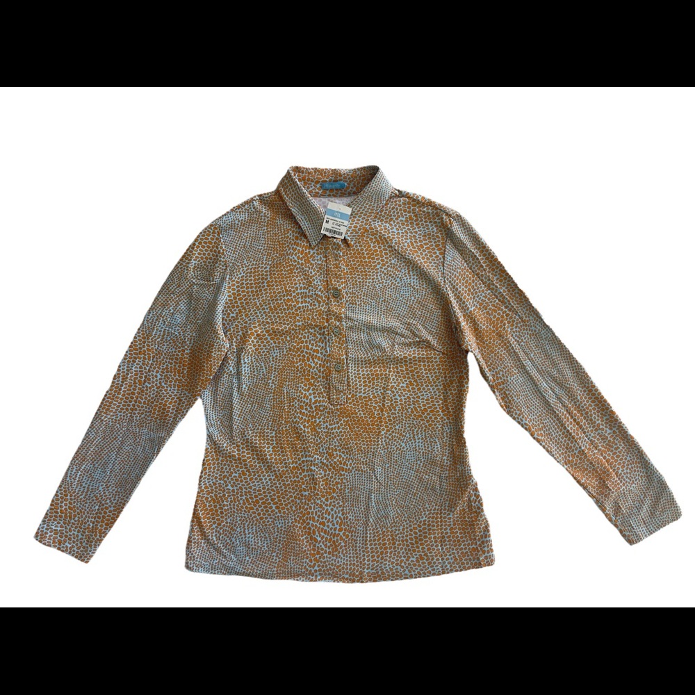 J.McLaughlin women polo shirt.